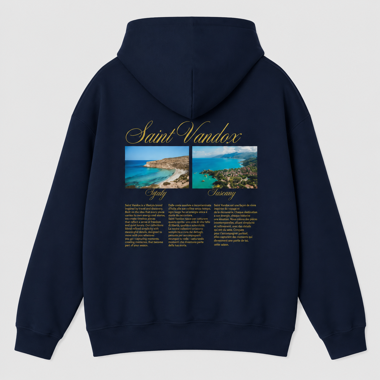 Saint Vandox Toscana Beach Hoodie